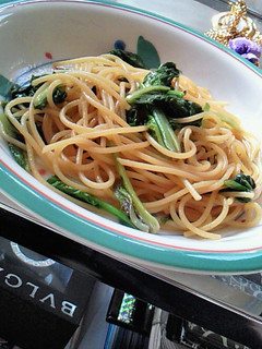 簡単☆和風ほうれん草パスタ-レシピのメイン写真