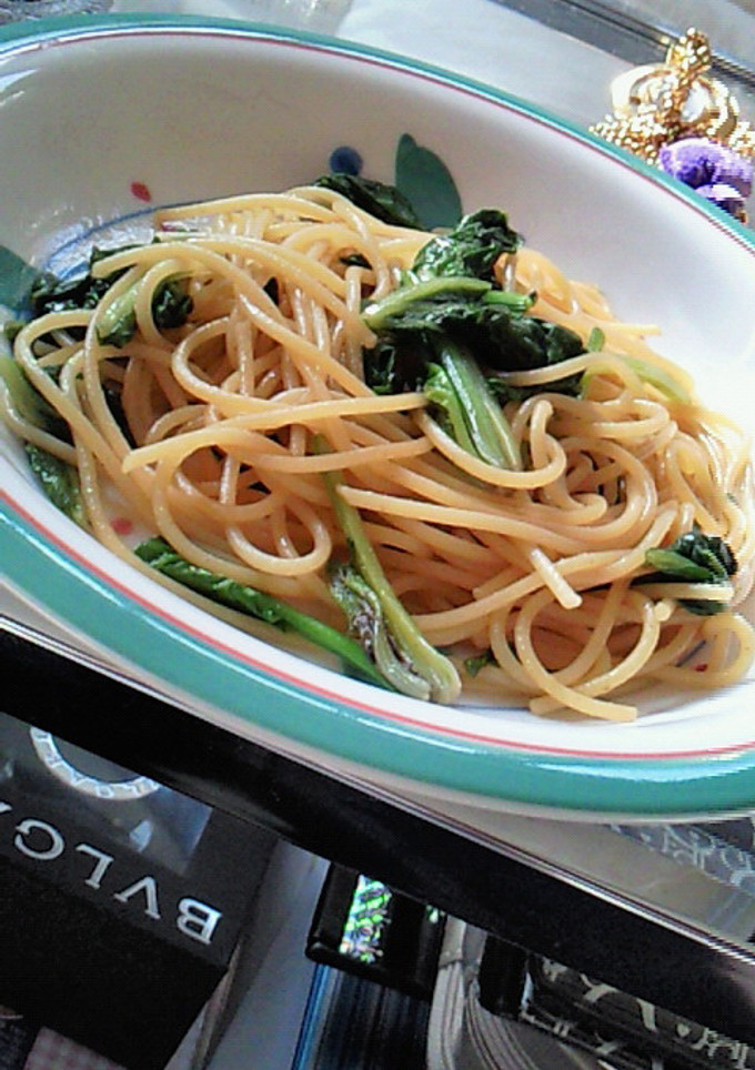 簡単☆和風ほうれん草パスタ-レシピのメイン写真