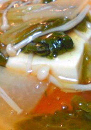 ダシが決め手☆野菜たっぷりあんかけ豆腐-レシピのメイン写真