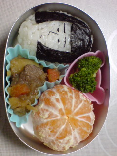 幼稚園児の超簡単キャラ弁☆野口さん・・・-レシピのメイン写真