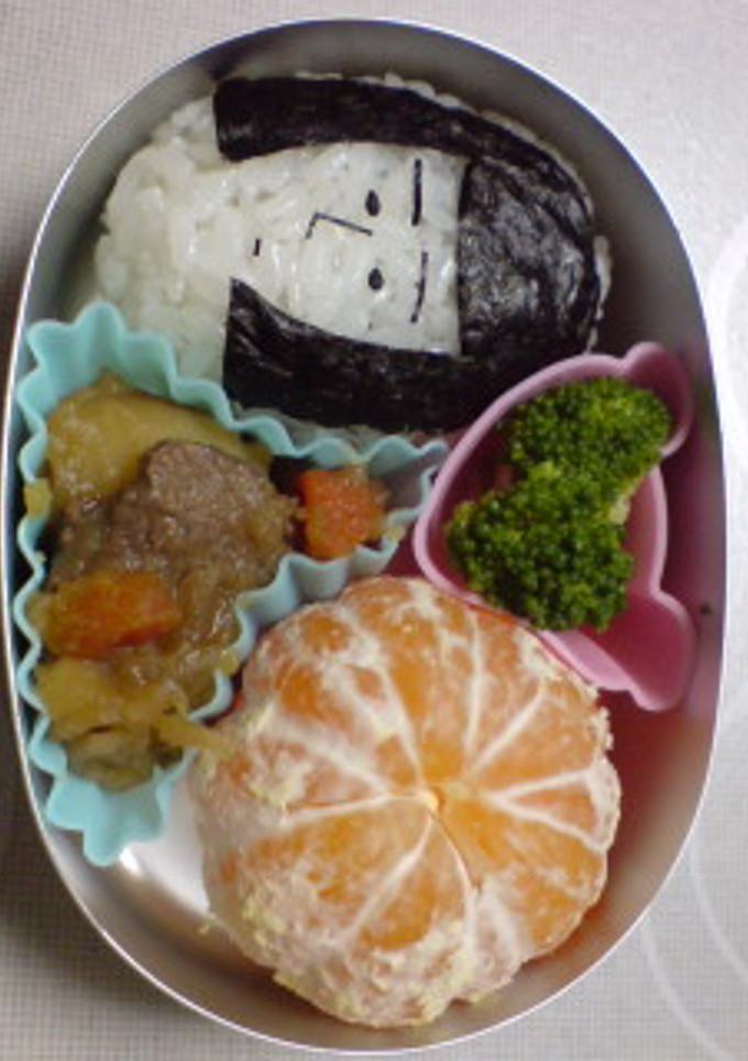 幼稚園児の超簡単キャラ弁☆野口さん・・・-レシピのメイン写真