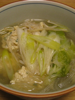 中華風鶏団子スープ-レシピのメイン写真