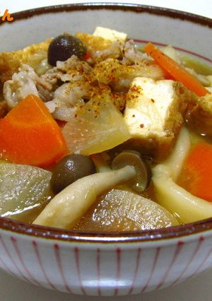 ホッこり♪けんちんおうどん-レシピのメイン写真