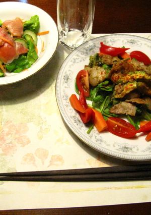 超ウマ簡単！豚肉とアボカドの炒め-レシピのメイン写真