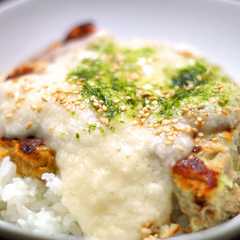 รูปของ 簡単イワシつみれのとろろ丼