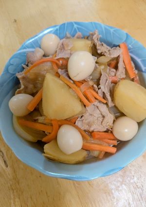 時短、肉じゃが-レシピのメイン写真