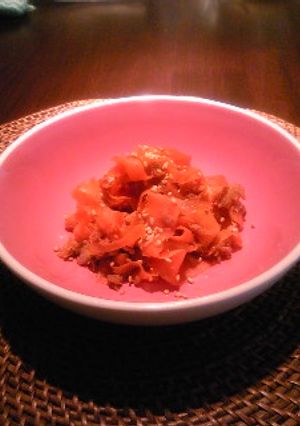 人参とツナのさっぱり煮-レシピのメイン写真