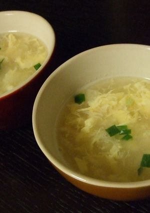 あったまる♪ほたてと卵の簡単スープ-レシピのメイン写真