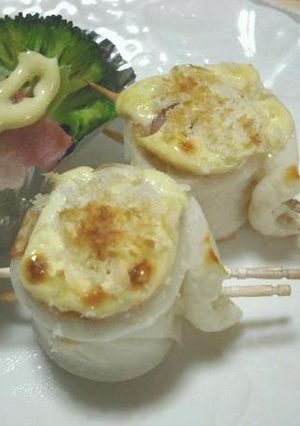 お弁当にウインナーマヨチーパン粉焼き竹輪-レシピのメイン写真