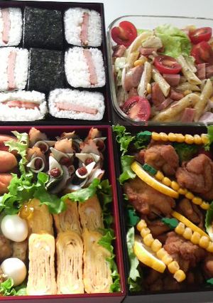 '09秋運動会：重箱弁当-レシピのメイン写真