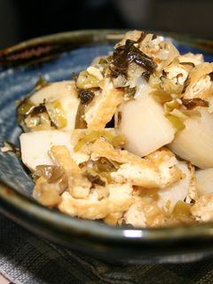 里芋の高菜煮込み-レシピのメイン写真