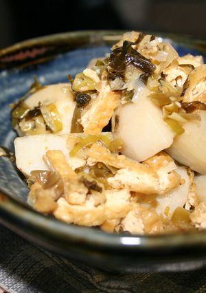 里芋の高菜煮込み-レシピのメイン写真