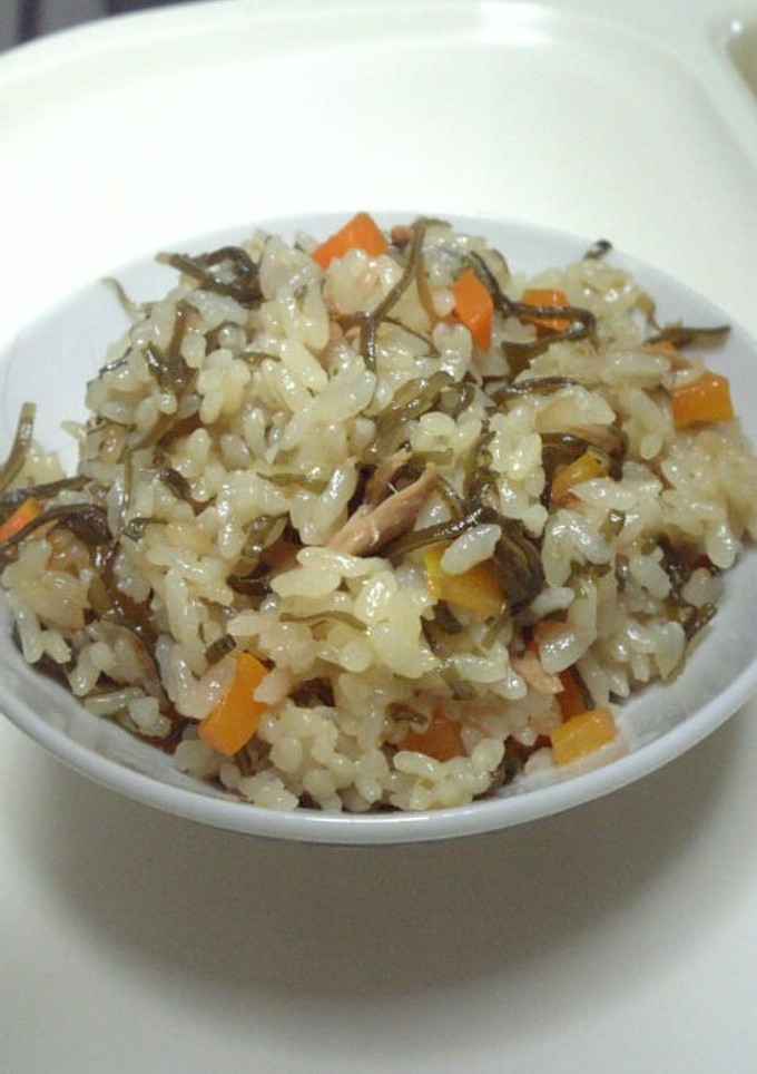 簡単♪ツナとにんじんの炊き込みご飯-レシピのメイン写真