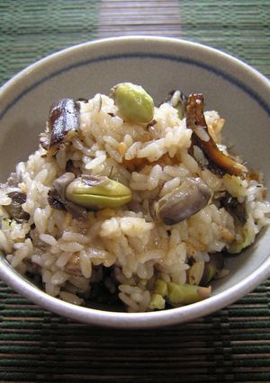 陸奥湾焼き干しと黒枝豆の　秋ごはん-レシピのメイン写真