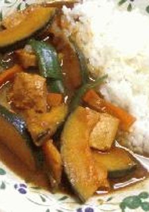 鶏肉とかぼちゃのカレー-レシピのメイン写真