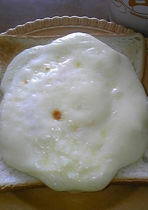 時短！目玉焼きかくれんぼトースト☆-レシピのメイン写真