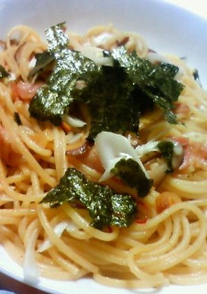 茸とベーコンのガーリックバター醤油パスタ-レシピのメイン写真