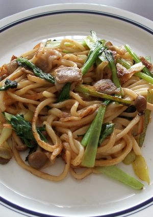 簡単！！バター醤油焼きうどん-レシピのメイン写真