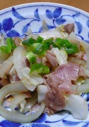 ベーコンとキャベツの超簡単いため-レシピのメイン写真