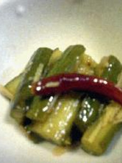 はなびし草の胡瓜のシャキシャキ炒め漬け-レシピのメイン写真