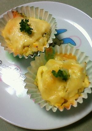 お弁当に！　ポテサラチーズ焼き-レシピのメイン写真