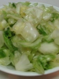 ☆楽々キャベツの塩もみ☆お好みアレンジ版-レシピのメイン写真