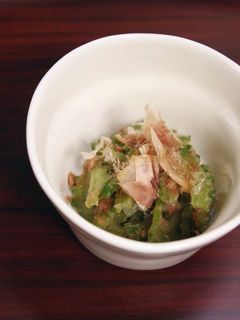 ゴーヤの梅和え-レシピのメイン写真