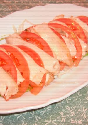 鶏胸肉のサラダ♬カルパッチョ-レシピのメイン写真