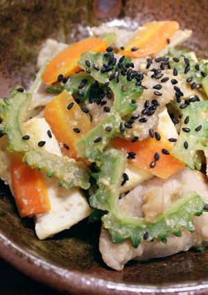 ゴーヤの甘味噌炒め-レシピのメイン写真