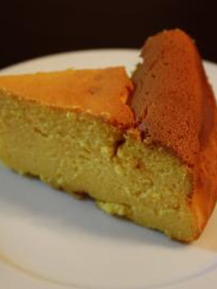 ハロウィン☆かぼちゃのスフレチーズケーキ-レシピのメイン写真