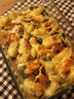 レモン風味のサーモングラタン-レシピのメイン写真