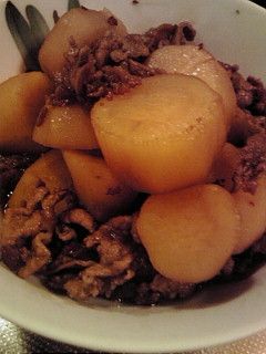 サツマイモと豚肉の照り煮-レシピのメイン写真