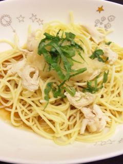 超簡単!ヘルシーな大根とささみのパスタ-レシピのメイン写真
