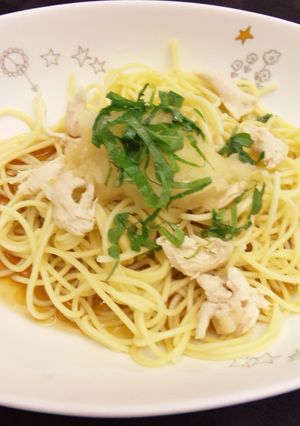 超簡単！ヘルシーな大根とささみのパスタ-レシピのメイン写真