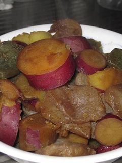さつまいも と こんにゃくの煮物-レシピのメイン写真