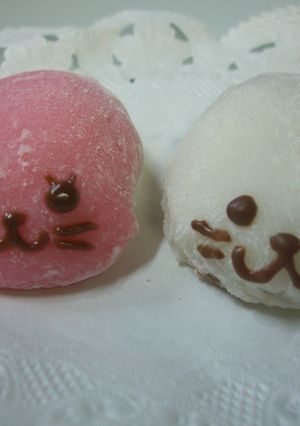 もちもち❤アザラシの生チョコ大福-レシピのメイン写真