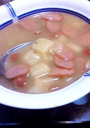 クリームシチューのルーでスープ-レシピのメイン写真