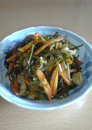 切り昆布の煮物-レシピのメイン写真