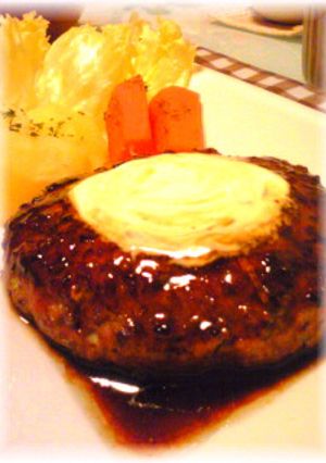 照り焼きキャベツハンバーグ-レシピのメイン写真