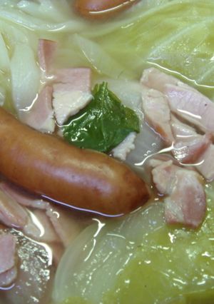 嬬恋キャベツのまるごとポトフ-レシピのメイン写真