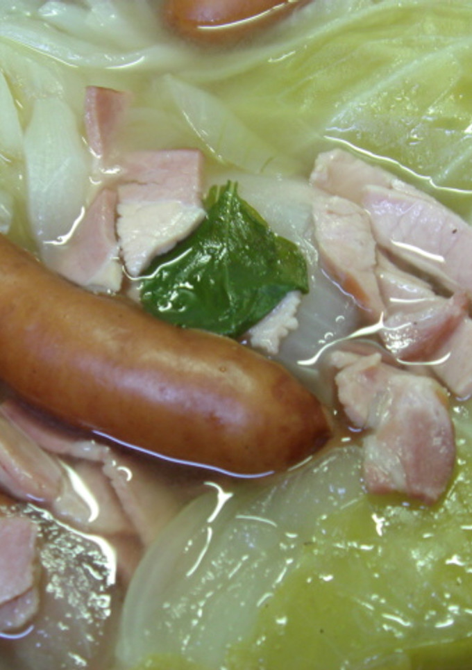 嬬恋キャベツのまるごとポトフ-レシピのメイン写真
