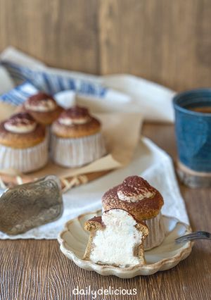 ティラミスシフォンカップケーキ-レシピのメイン写真