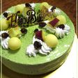 * 抹茶とサツマイモのケーキ *