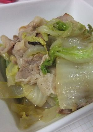 白菜の炒め煮♪-レシピのメイン写真