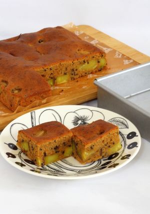 ほくほく甘い♪さつまいもと黒糖のケーキ-レシピのメイン写真