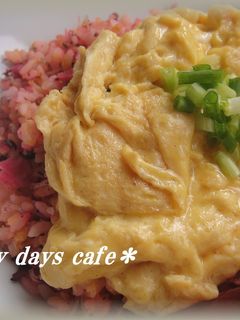 京風◎ふんわり卵のしば漬けチャーハン-レシピのメイン写真