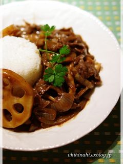 バルサミコ醤油のハッシュドビーフ-レシピのメイン写真
