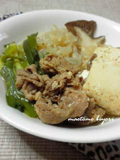 肉豆腐-レシピのメイン写真