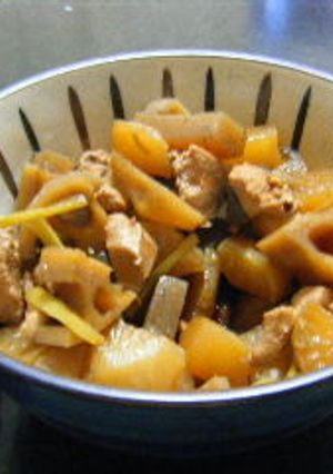 かぶと鶏肉の煮物-レシピのメイン写真