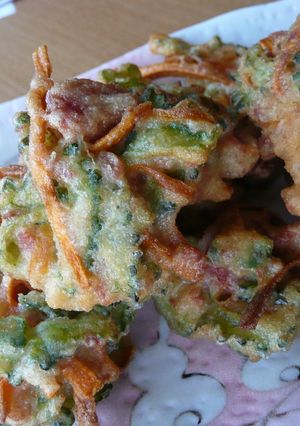 沖縄料理☆ゴーヤのかき揚げ-レシピのメイン写真